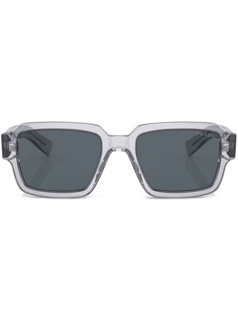 prada transparent sunglasses